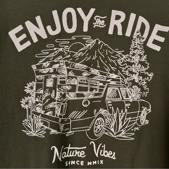 Enjoy the Ride Nature Vibes Tee - Picture 4 of 4